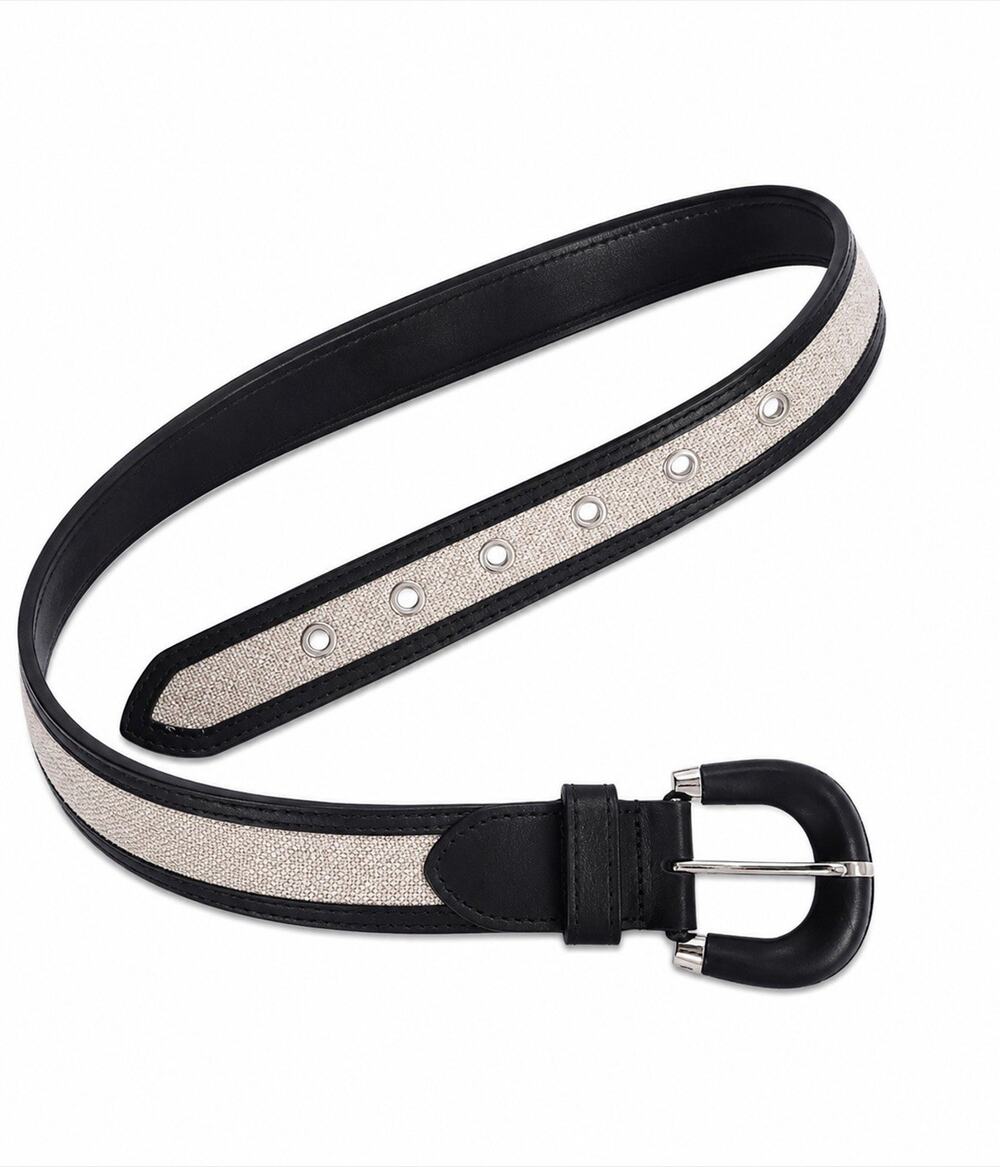 JASON WU sz XL Wide Black Leather Belt